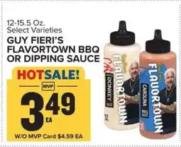 Food Lion Guy Fieri's Flavortown BBQ or Dipping Sauce offer