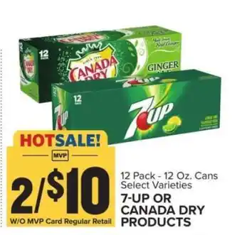 Food Lion 7-UP or Canada Dry Products offer