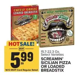 Food Lion Screamin' Sicilian Pizza or Loaded Breadstix offer