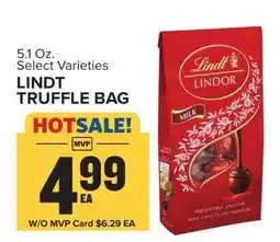 Food Lion Lindt Truffle Bag offer