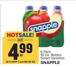 Food Lion Snapple offer