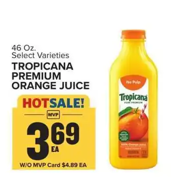 Food Lion Tropicana Premium Orange Juice offer