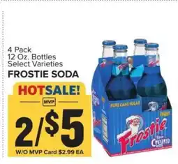 Food Lion Frostie Soda offer