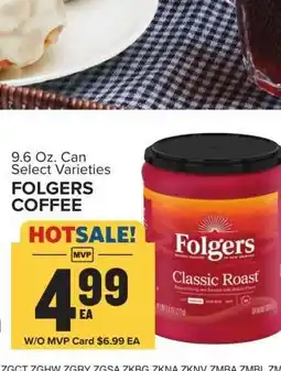 Food Lion Folgers Coffee offer