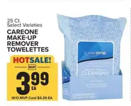 Food Lion CAREONE MAKE-UP REMOVER TOWELETTES offer