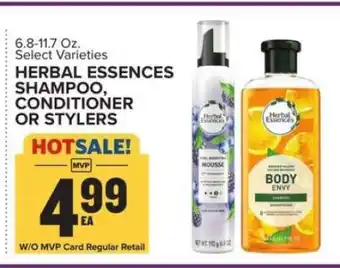 Food Lion Herbal Essences Shampoo, Conditioner or Stylers offer