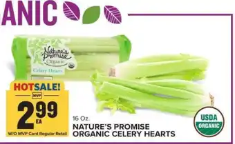 Food Lion Nature's Promise Organic Celery Hearts offer