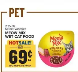 Food Lion Meow Mix Wet Cat Food offer