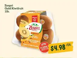 Sprouts Farmers Market Zespri Gold Kiwifruit offer