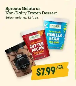 Sprouts Farmers Market Sprouts Gelato or Non-Dairy Frozen Dessert offer