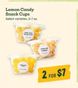 Sprouts Farmers Market Lemon Candy Snack Cups offer