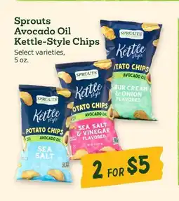 Sprouts Farmers Market Sprouts Avocado Oil Kettle-Style Chips offer