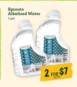 Sprouts Farmers Market Sprouts Alkalized Water offer