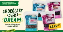 Sprouts Farmers Market Sprouts Packaged Bulk Chocolate Covered Snacks offer