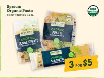 Sprouts Farmers Market Sprouts Organic Pasta offer