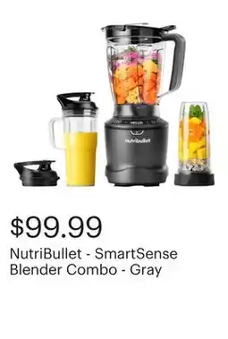 Best Buy NutriBullet - SmartSense Blender Combo - Gray offer