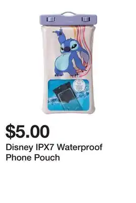 Five Below Disney IPX7 Waterproof Phone Pouch offer