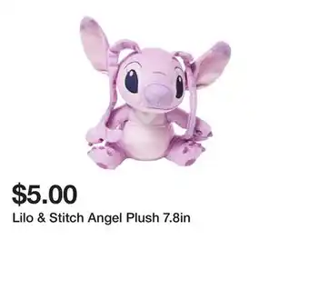 Five Below Lilo & Stitch Angel Plush 7.8in offer