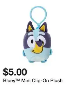 Five Below Bluey Mini Clip-On Plush offer