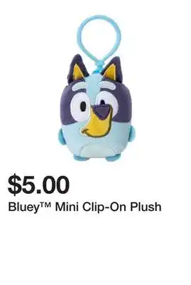 Five Below Bluey Mini Clip-On Plush offer
