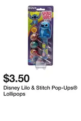 Five Below Disney Lilo & Stitch Pop-Ups Lollipops offer