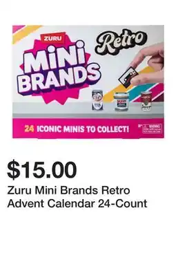 Five Below Zuru Mini Brands Retro Advent Calendar 24-Count offer