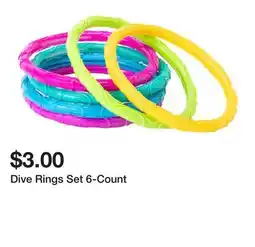 Five Below Dive Rings Set 6-Count offer