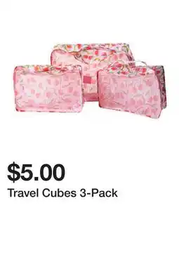 Five Below Travel Cubes 3-Pack offer