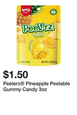 Five Below Peelerz Pineapple Peelable Gummy Candy 3oz offer