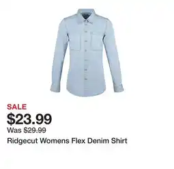 Tractor Supply Company Ridgecut Womens Flex Denim Shirt offer