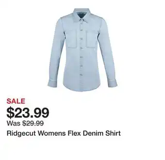 Tractor Supply Company Ridgecut Womens Flex Denim Shirt offer
