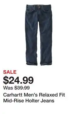 Tractor Supply Company Carhartt Men's Relaxed Fit Mid-Rise Holter Jeans offer