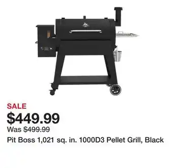 Tractor Supply Company Pit Boss 1,021 sq. in. 1000D3 Pellet Grill, Black offer