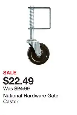 Tractor Supply Company National Hardware Gate Caster offer