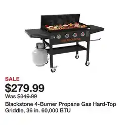 Tractor Supply Company Blackstone 4-Burner Propane Gas Hard-Top Griddle, 36 in. 60,000 BTU offer