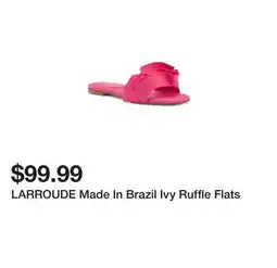 Marshalls LARROUDE Made In Brazil Ivy Ruffle Flats offer
