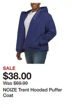 Marshalls NOIZE Trent Hooded Puffer Coat offer