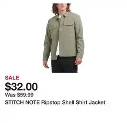 Marshalls STITCH NOTE Ripstop Shell Shirt Jacket offer