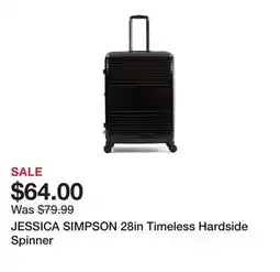 Marshalls JESSICA SIMPSON 28in Timeless Hardside Spinner offer