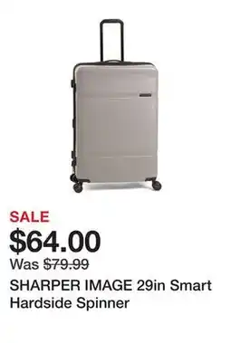 Marshalls SHARPER IMAGE 29in Smart Hardside Spinner offer