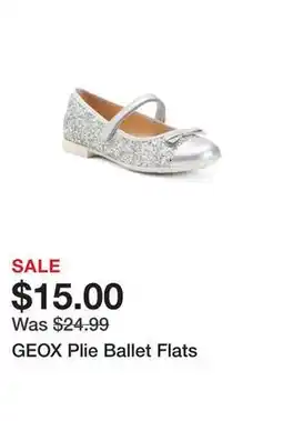 Marshalls GEOX Plie Ballet Flats offer