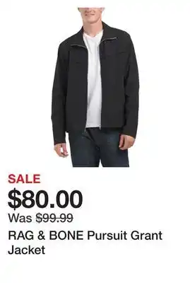 Marshalls RAG & BONE Pursuit Grant Jacket offer
