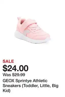 Marshalls GEOX Sprintye Athletic Sneakers (Toddler, Little, Big Kid) offer