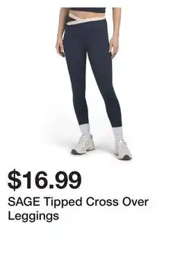 Marshalls SAGE Tipped Cross Over Leggings offer