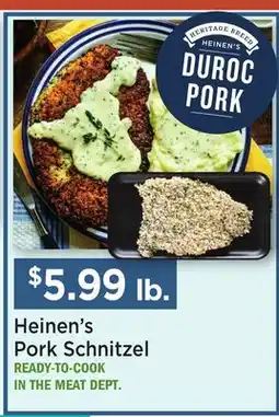 Heinen's Heinen's Pork Schnitzel offer