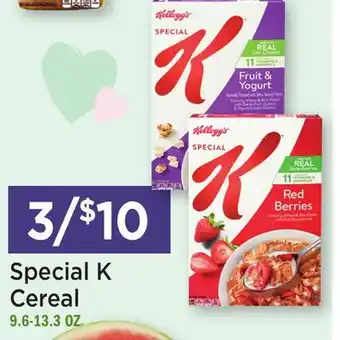Heinen's Special K Cereal offer