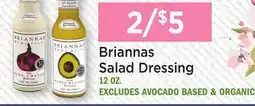 Heinen's Briannas Salad Dressing offer