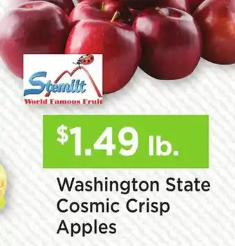Heinen's Washington State Cosmic Crisp Apples offer