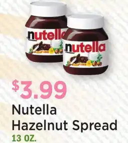 Heinen's Nutella Hazelnut Spread offer