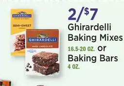 Heinen's Ghirardelli Baking Mixes 16.5-20 OZ. or Baking Bars 4 OZ offer